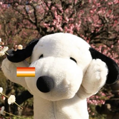 sinjinpool's tweet image. #NewProfilePic butch snoopy for pride month :3
