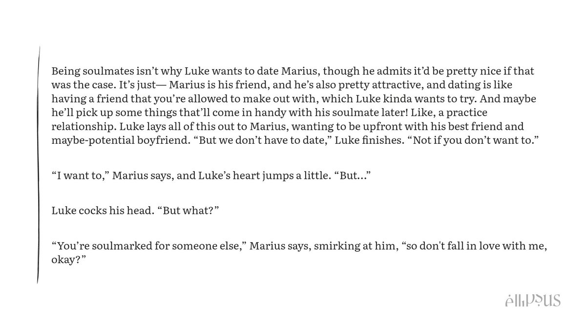 guess who's l8 for <a href="/marilukeweek/">MariLuke Week | Hiatus Until 2026</a> this year b/c she has nofree time and also thought rewriting two >6K fics was a good idea!!!!

anw. day 1 entry, "what two halves make". 9.1K, soulmate au + "don't fall in love with me". warning: it does not end happily. full fic link below!