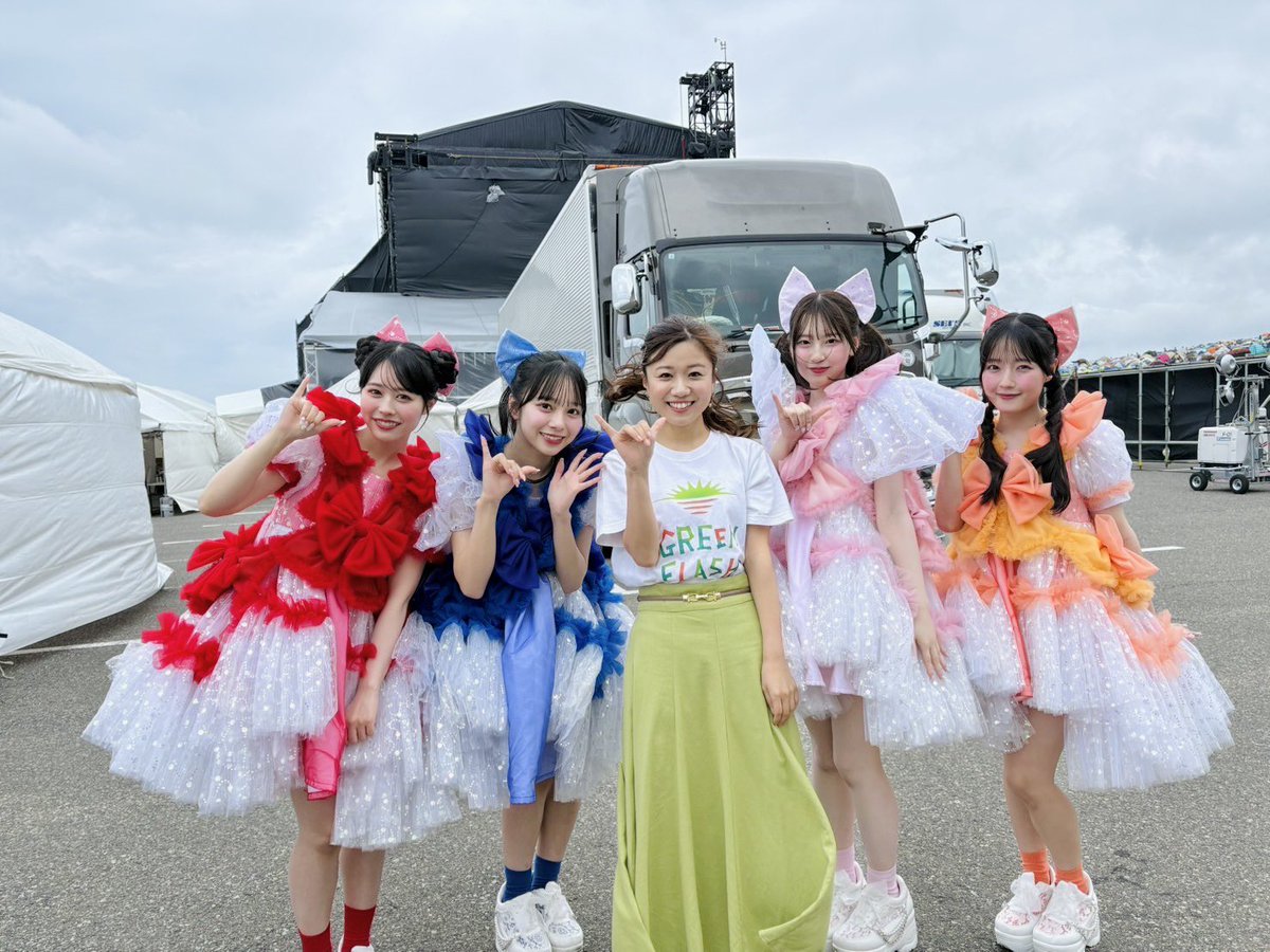 グリーンフラッシュフェス 楽しかった ーーー ！🌱♡ おじゃまっテレ