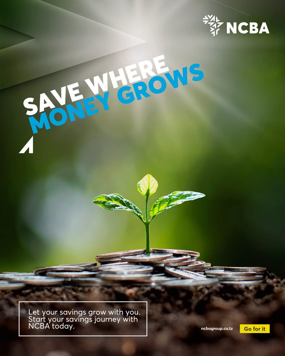 No fees. More savings. Big goals.

Whether you are building your emergency fund or saving for something special, NCBA Gold Savings and Pro Saver accounts have your back — with zero monthly charges and real growth potential.

Make the switch to smarter saving. #GoForIt