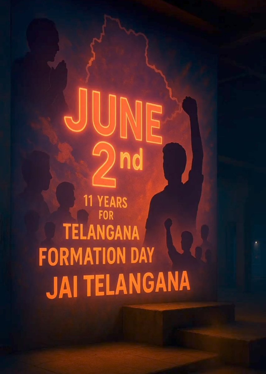 Sirrams11's tweet photo. #TelanganaFormationDay2025 https://t.co/TLlwFIhtyQ