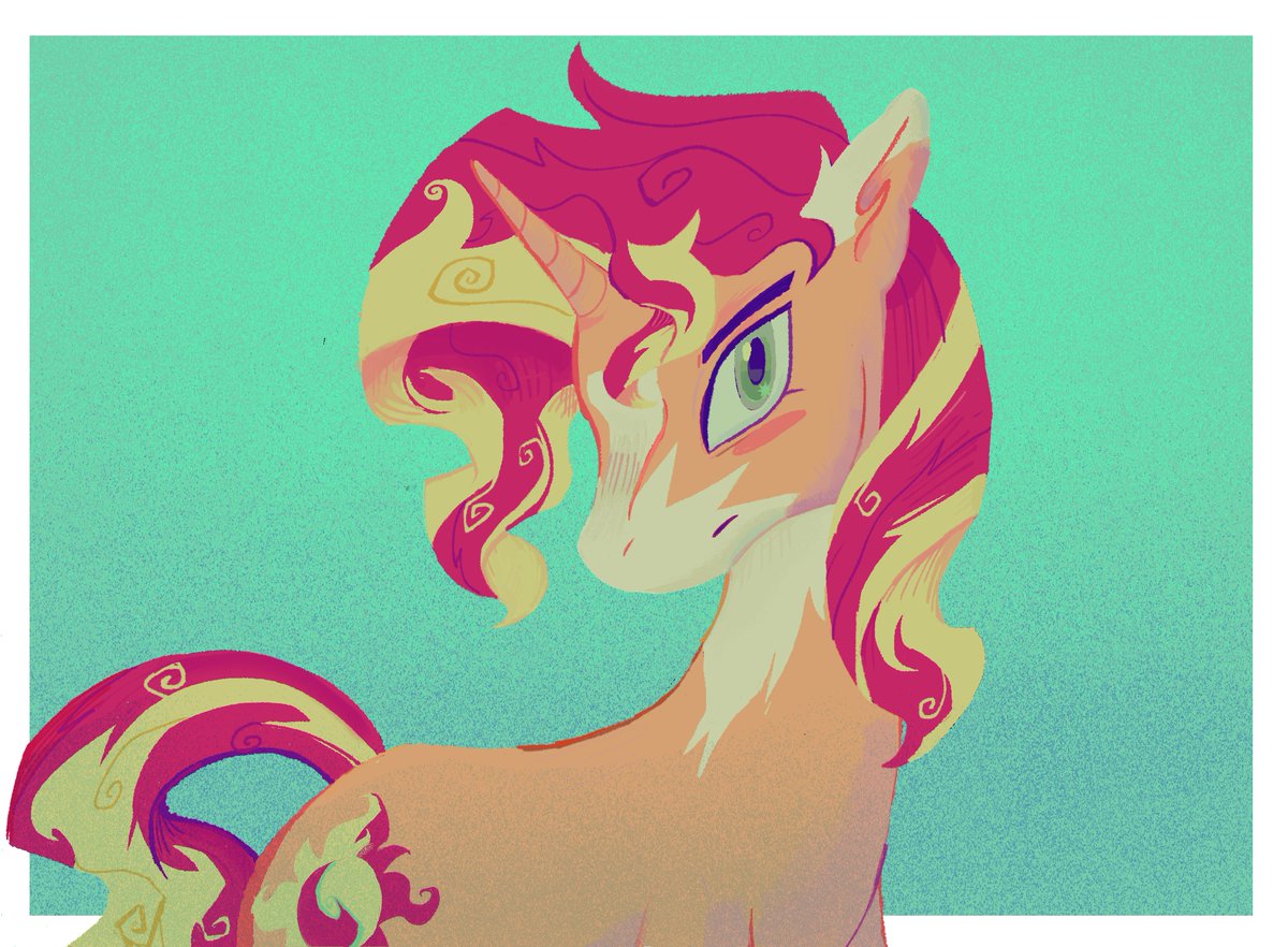 Sunset shimmer says hello