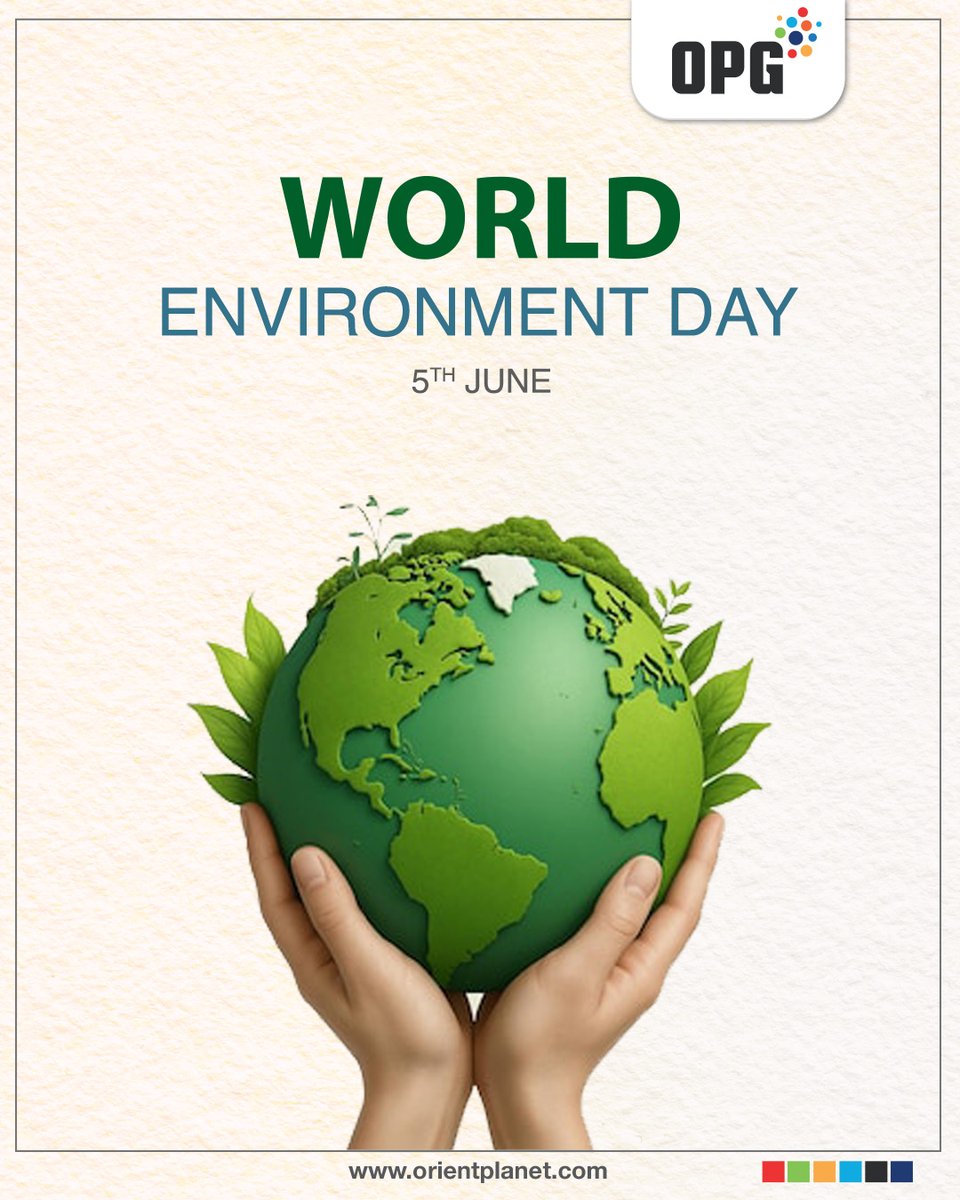 This World Environment Day, let’s commit to sustainable choices, advocate for responsible waste management, and inspire collective change. 
#OrientPlanetGroup #OPG #WorldEnvironmentDay