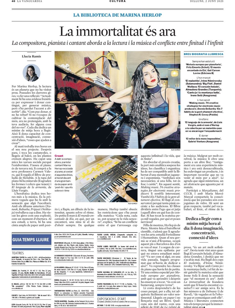 📚 La BIBLIOTECA de...<a href="/marinaherlop/">Marina Herlop</a>, via <a href="/lluciaramis/">Llucia Ramis</a> #LV