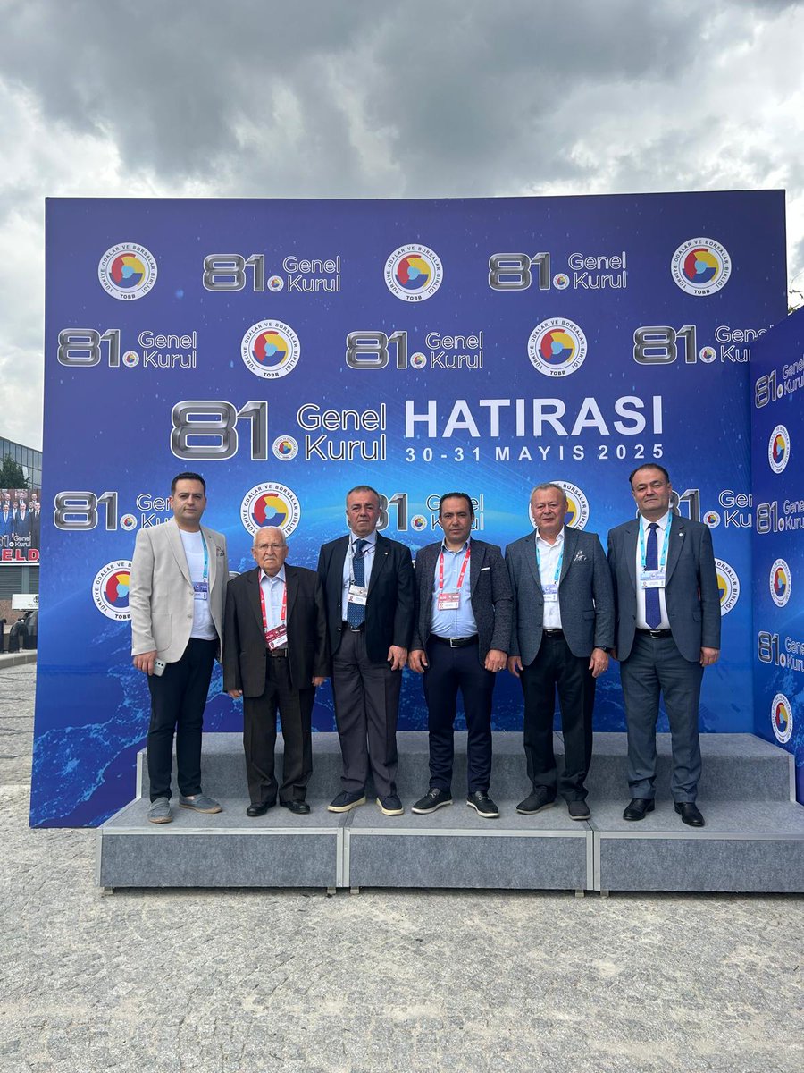 TOBB Genel Kuruluna Yönetim Kurulu Başkanı ile katıldık.