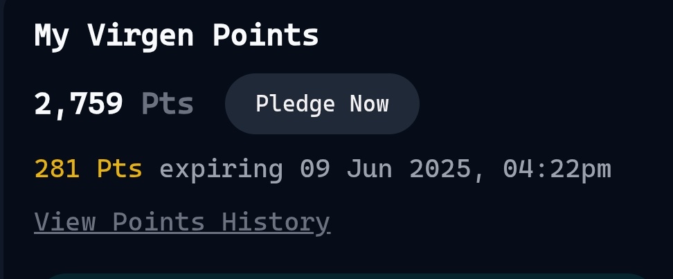 kalp (@kalp8955) on Twitter photo Day 7 & 8 on <a href="/virtuals_io/">Virtuals Protocol</a> with <a href="/KaitoAI/">Kaito AI 🌊</a>
Collected Virgen Points:
▪️ Day 7: 423 Virgen Points
▪️ Day 8: 420 Virgen Points
▪️ Total Collected: 2,759 Virgen Points
Haven’t received any points for yapping. If anyone knows what’s wrong, please suggest in the comments. Day 7 & 8 on <a href="/virtuals_io/">Virtuals Protocol</a> with <a href="/KaitoAI/">Kaito AI 🌊</a>
Collected Virgen Points:
▪️ Day 7: 423 Virgen Points
▪️ Day 8: 420 Virgen Points
▪️ Total Collected: 2,759 Virgen Points
Haven’t received any points for yapping. If anyone knows what’s wrong, please suggest in the comments.