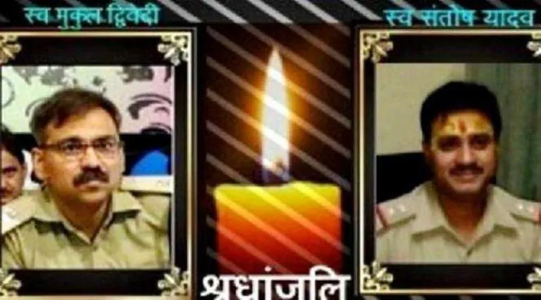 SudarshanNewsTV's tweet photo. 2 जून : मथुरा जवाहर बाग मुठभेड़ में वीरगति पाए थे सिटी SP मुकुल द्विवेदी और SHO संतोष यादव को भावभीनी श्रद्धांजलि

#june2 #दिन_विशेष #history #mathura #2ndjune

https://t.co/upojnrzgWz https://t.co/HUUYywQxd4