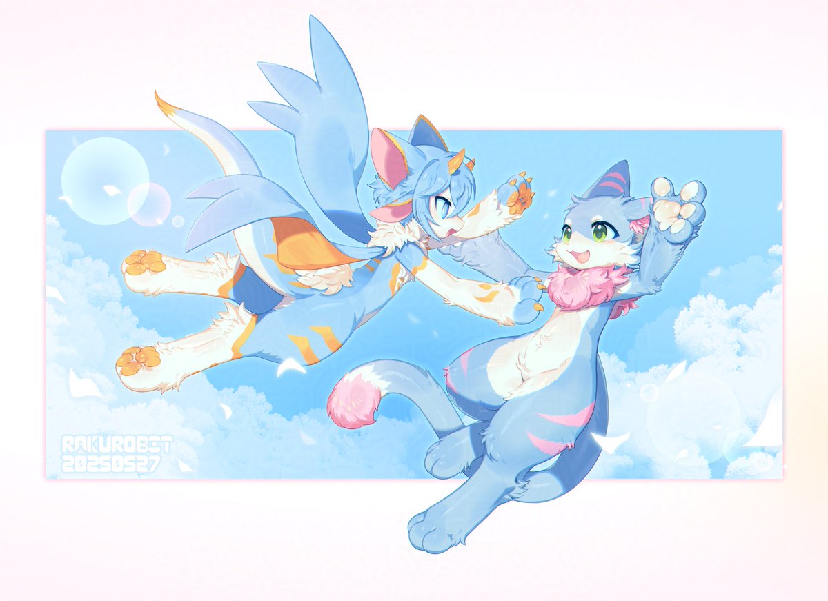 🐈💞🐉☁️