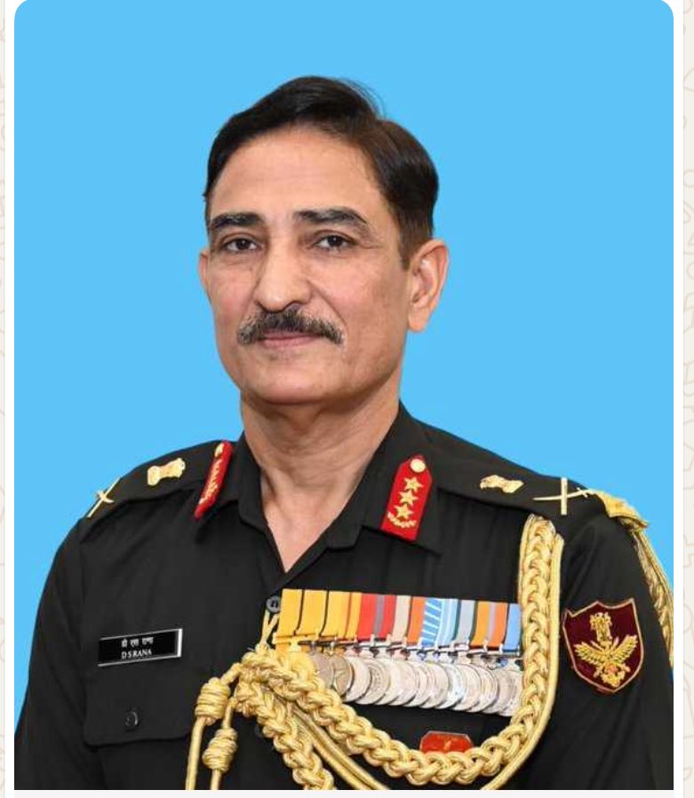 Lt Gen Dinesh Singh Rana, assumes the appointment of Commander-in-Chief, Andaman &amp; Nicobar Command (CINCAN) on 01 Jun 25. Heartiest congratulations General . Proud of our course mates having made it to the coveted ranks &amp; appointments ! 
🫡🙌🏽💪