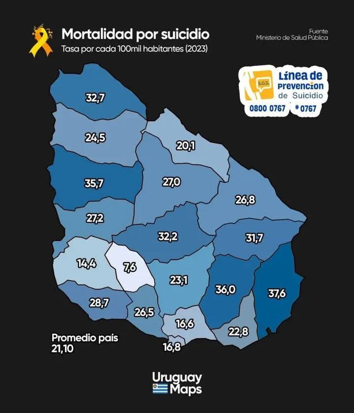 Lo peor de todo que cada gobierno que asume pone sobre la mesa propuestas sobre salud mental y pasan los 5 años y seguimos con los índices más altos
