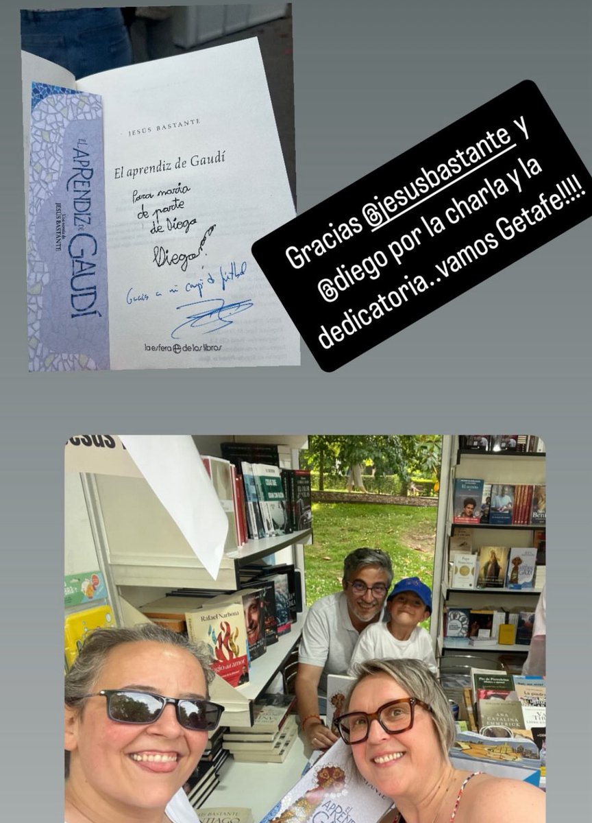 Exitazo. No hay palabras. Tuvimos que pedir libros en la firma de #elaprendizdegaudi con #diegomidiego en <a href="/paulinasmadrid/">Paulinas Madrid</a> y <a href="/FLMadrid/">Feria del Libro de Madrid</a> <a href="/esferalibros/">La Esfera de los Libros</a> gracias a los que compran, a los que leen, a los que acompañan. ¡Seguimos!