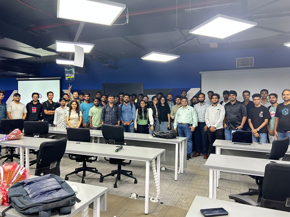 React Bangalore (@reactbangalore) on Twitter photo Last Saturday, we successfully organized React Meetup #91.
Thanks to our speakers <a href="/NabilNalakath/">NabilNalakath</a>, Sandeep, Pratik Yadav, <a href="/vamshisuram/">Vamshi Suram</a>, Ajay, Jagadeeshwaran
for sharing your insights.
Thanks to <a href="/scaler_official/">SCALER</a> for hosting us. Last Saturday, we successfully organized React Meetup #91.
Thanks to our speakers <a href="/NabilNalakath/">NabilNalakath</a>, Sandeep, Pratik Yadav, <a href="/vamshisuram/">Vamshi Suram</a>, Ajay, Jagadeeshwaran
for sharing your insights.
Thanks to <a href="/scaler_official/">SCALER</a> for hosting us.