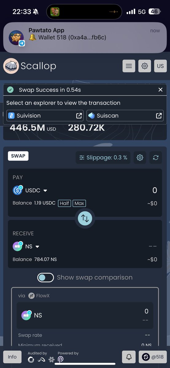 📅 Day 116 of buying $20 worth of $NS until it reaches $1!

💰 Today’s Investment: $20

🎯 Target: $1

🔢 Average Price So Far: $0.15139

💵 Total Invested: $2,320

🪙 Total Coins Acquired: 15,324 $NS

👀 Track at: 518.sui

📈 Current $NS Price: $0.1892

💡 Did You Know?💧
With