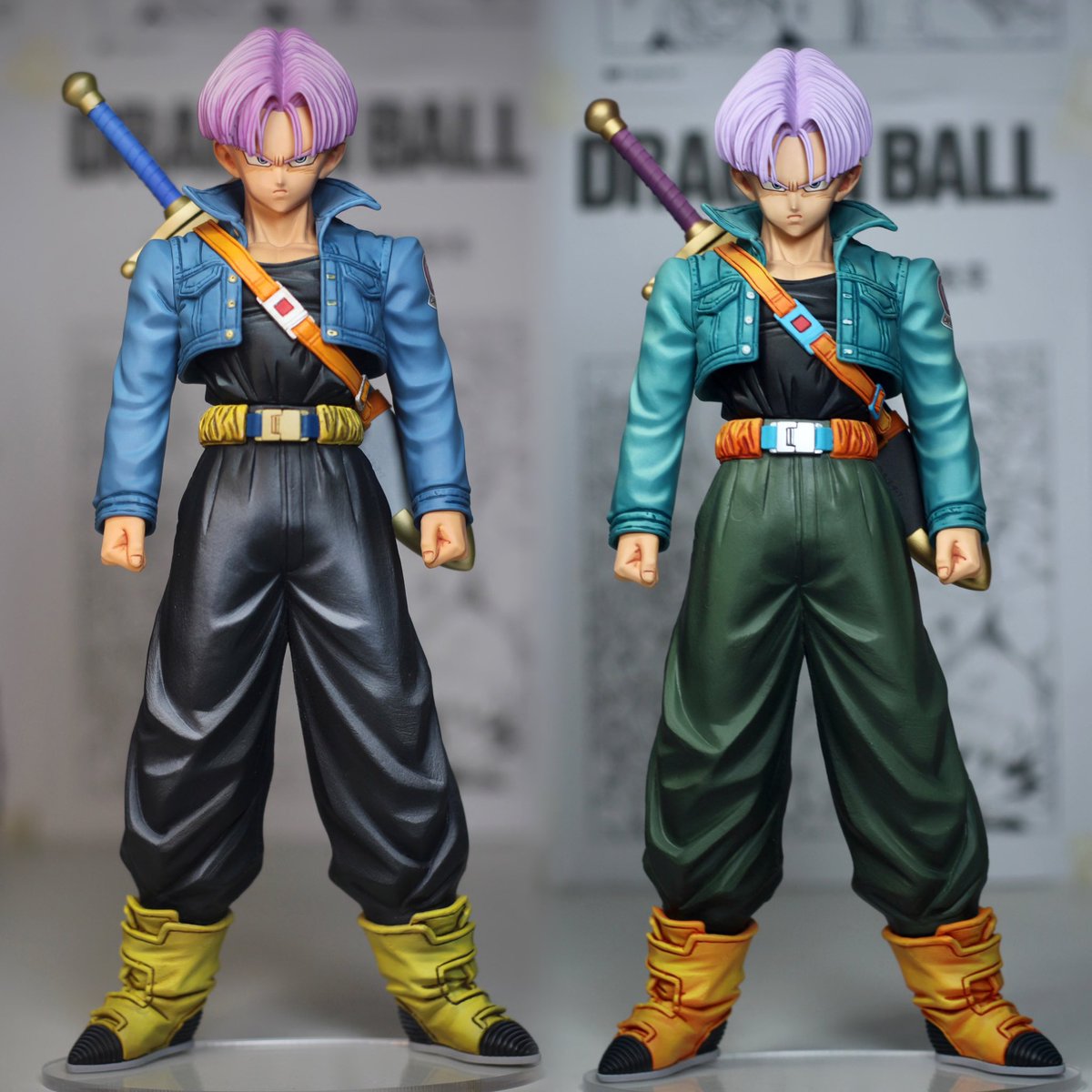 ドラゴンボール MSP 超サイヤ人 トランクス フィギュア リペイント