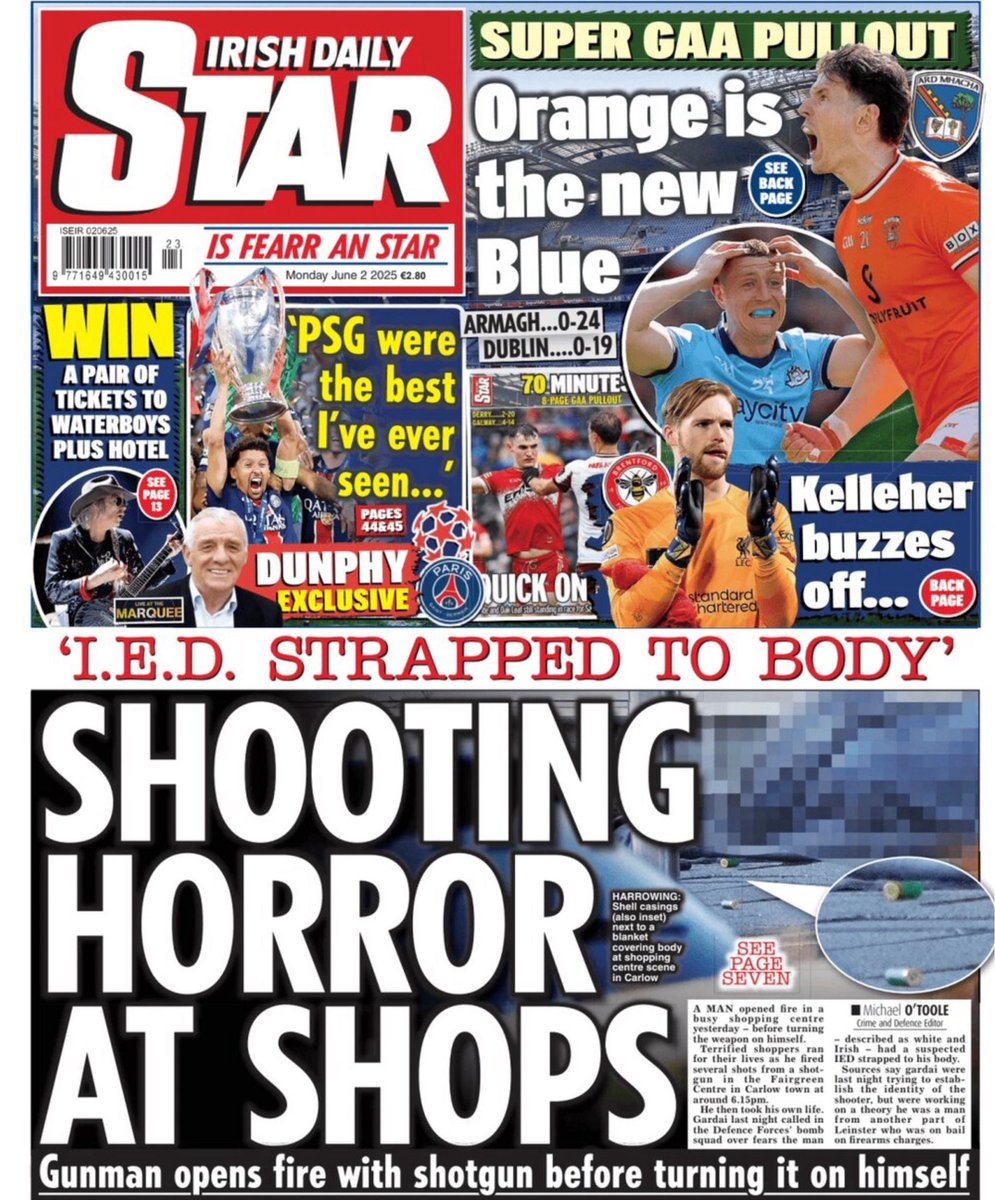 GregcraigGreg's tweet image. #frontpagestohand #back4good