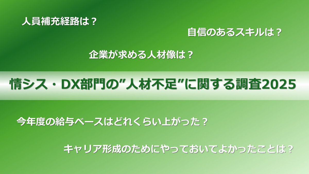 IIJ_Jboost's tweet photo. 📢【本日公開】情シス・DX部門の
”人材不足”に関する調査結果
https://t.co/7tbDZn13P9
#Jboost https://t.co/M035kOncS8