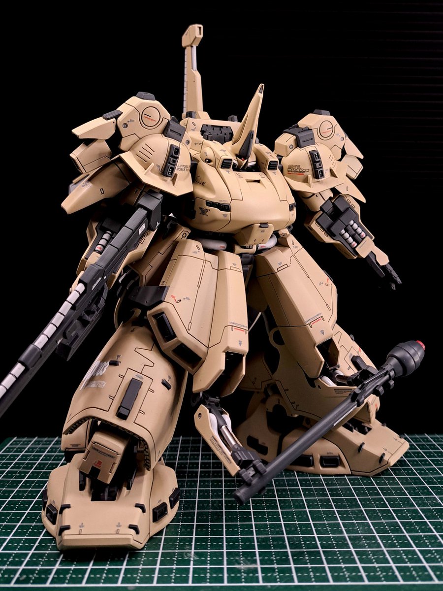 MaydecModel's tweet image. #皆さんサフ前と塗った後を見せてください
HGUC ジ・O The-O