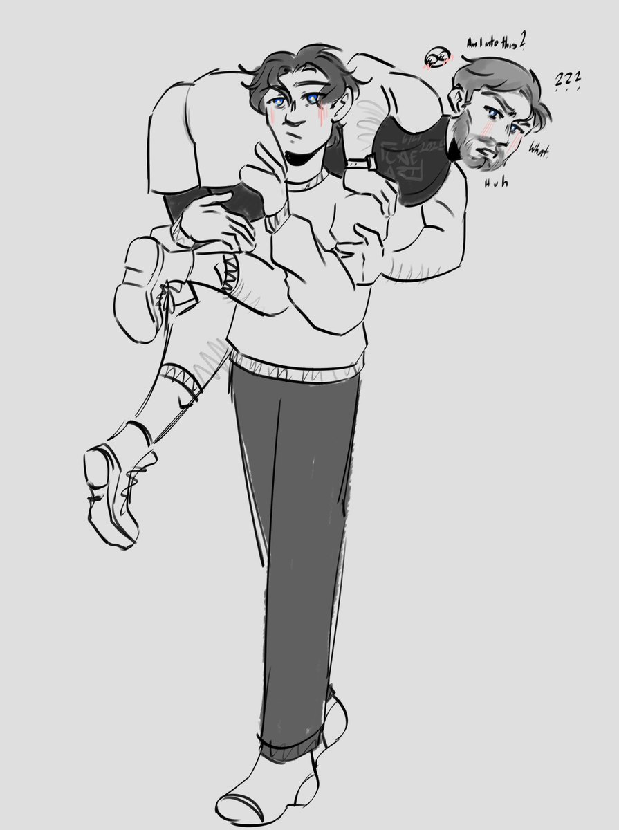 Caelum_Art's tweet photo. starting pride with #sentryagent, #bobwalker, #voidwalker, whatever the hell their ship name is. Expect more throughout the month https://t.co/ydLJZkkF7O