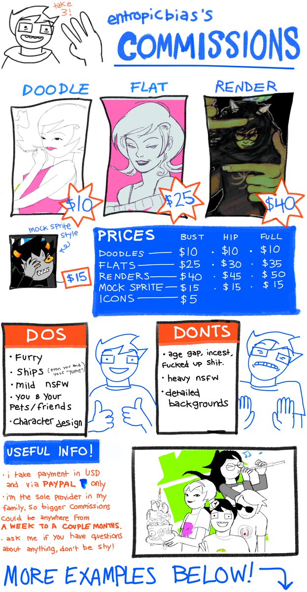 entropicbias's tweet image. finally in a position again where i can open up my commissions! full details here...
entropicbiasart.straw.page