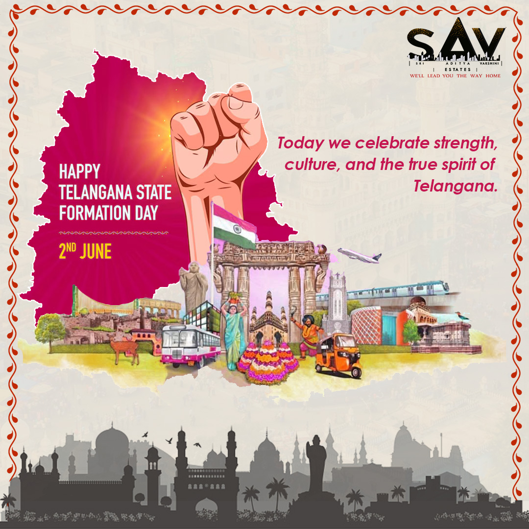 SaveInfra's tweet photo. తెలంగాణ ప్రజలకు రాష్ట్ర ఆవిర్భావ దినోత్సవ శుభాకాంక్షలు

Happy Telangana State Formation Day

#TelanganaFormationDay #TelanganaFormationDay2025 #TelanganaFoundationDay #Telangana #TGFormationDay #TelanganaRising https://t.co/5eHNrY6VO4