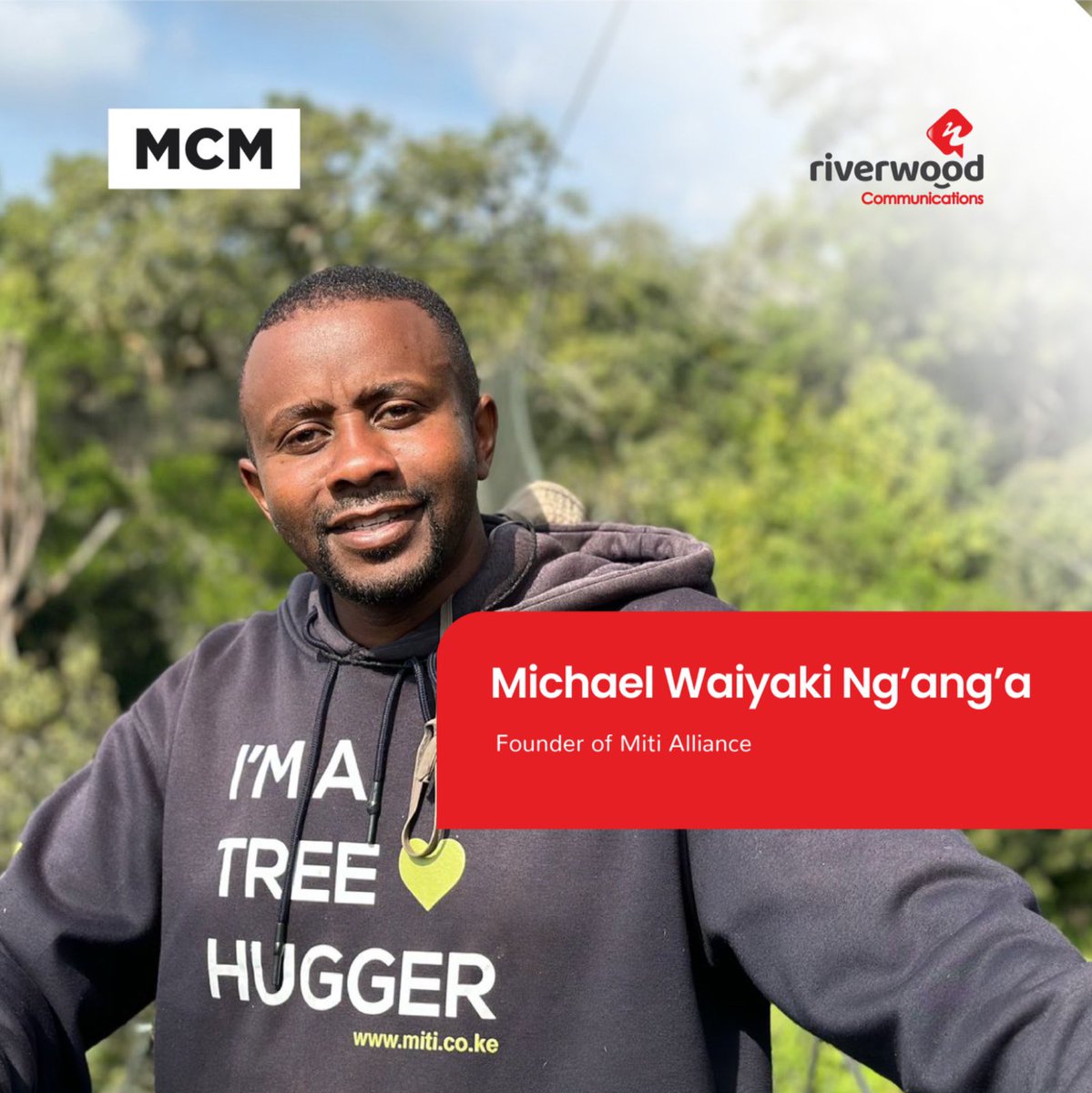 Meet Michael Waiyaki, a man who turned childhood wonder into climate action.

#MCM #SustainabilityChampions #MitiAlliance #EnvironmentalLeadership #RiverwoodCommunications #BetterCommunication #PR