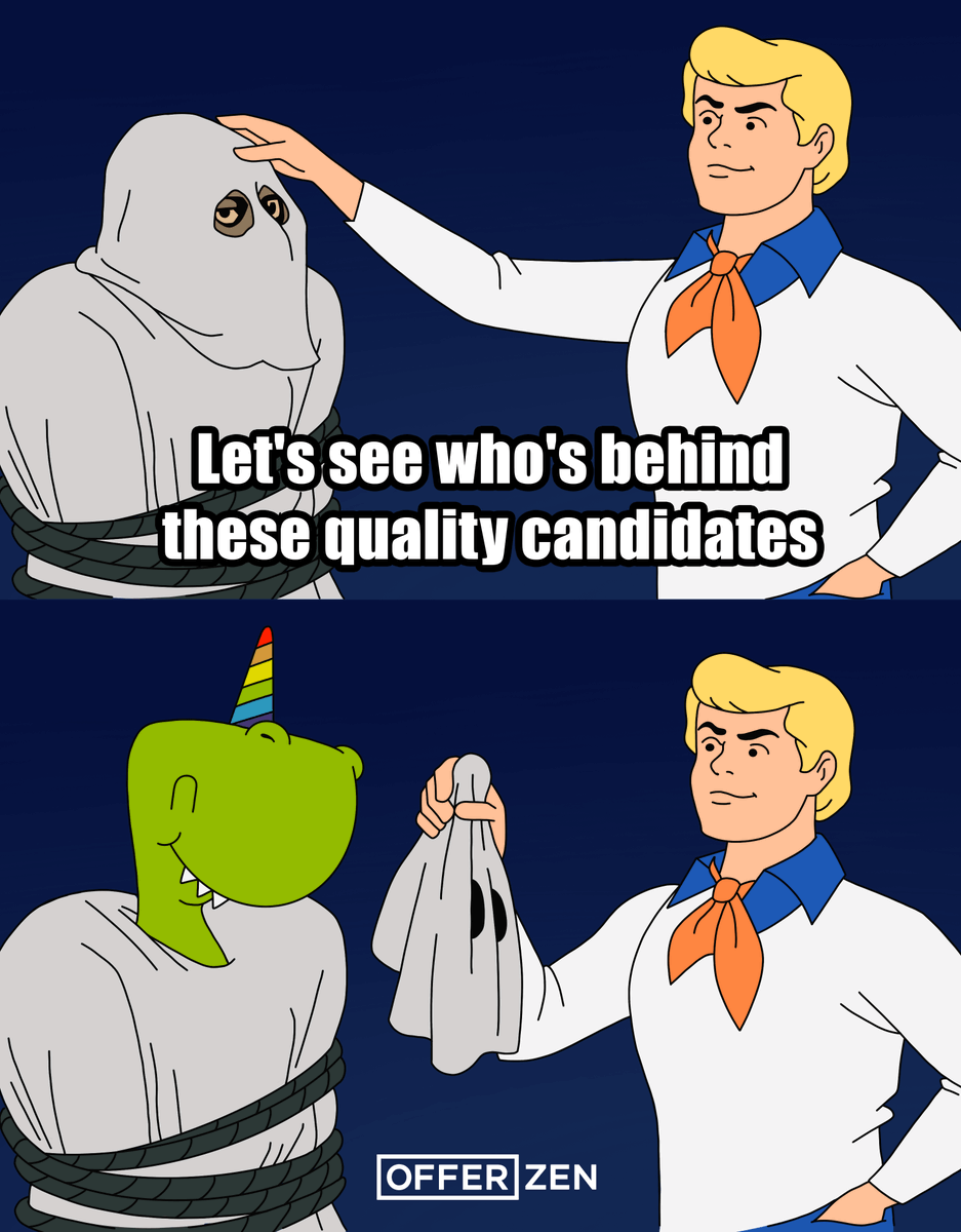OfferZen's tweet image. Ruh-roh… RofferRen 🦴