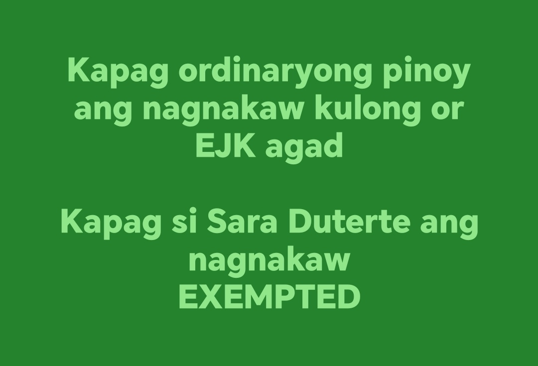 succubus_20's tweet photo. Yung matandang kumuha ng mangga sa kapitbahay nakulong

Yung nag nakaw ng 125M pinoprotektahan ni Chiz Escudero @SayChiz https://t.co/HUyRr8bfQo