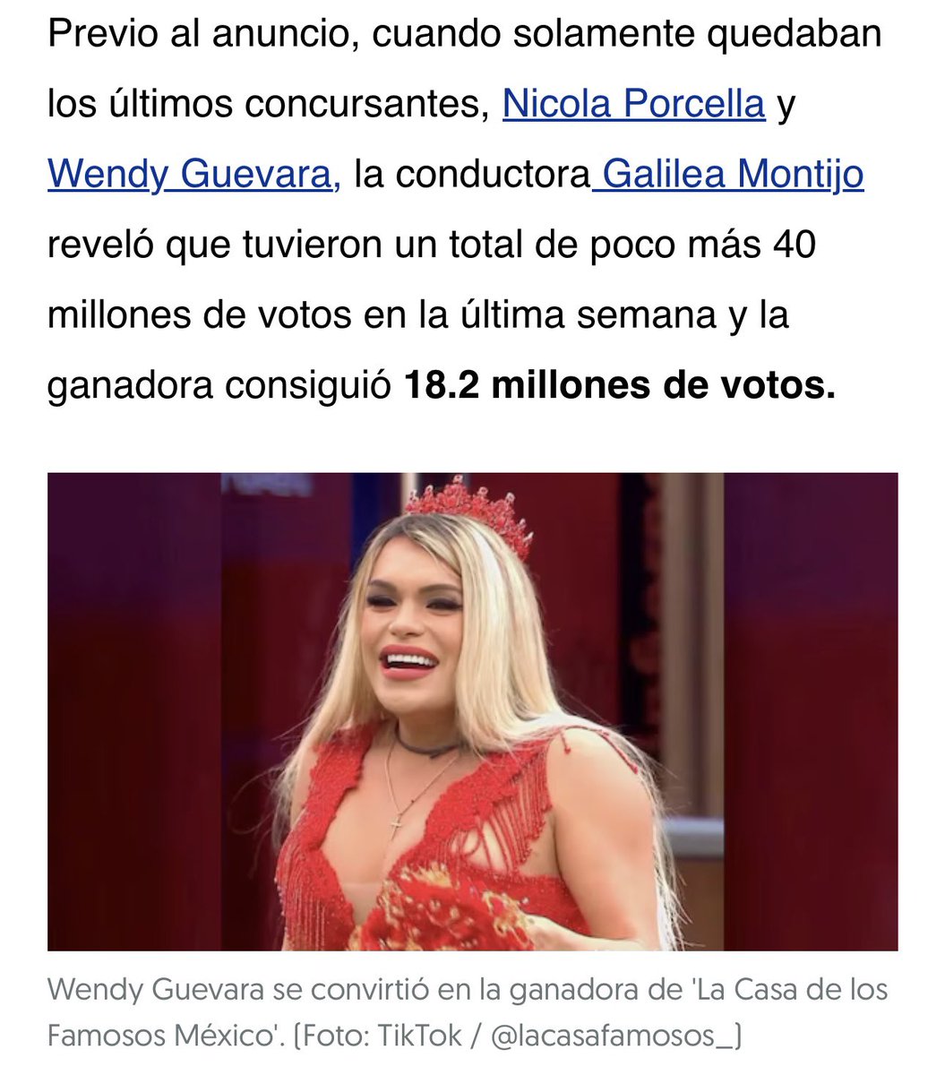 DiegoCrespiG's tweet photo. Wendy Guevara sacó 5 millones de votos más que toda la elección judicial.

🤠 https://t.co/MbNQ5LToj2