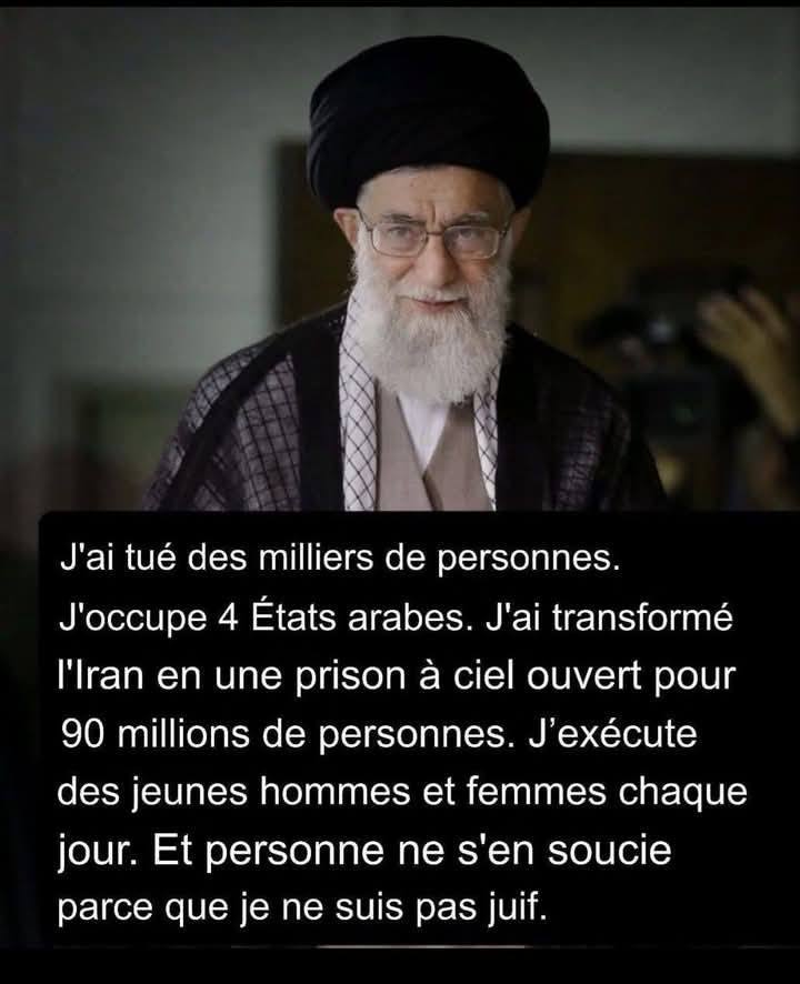 Petite piqûre de rappel - Les quatre États arabes que l'Iran domine politiquement pour maintenir son influence ISLAMISTE (soutien à des groupes armés ou milices partageant une idéologie proche de celle de la République islamique) sont : Irak, Syrie, Liban et Yemen. Sans compter