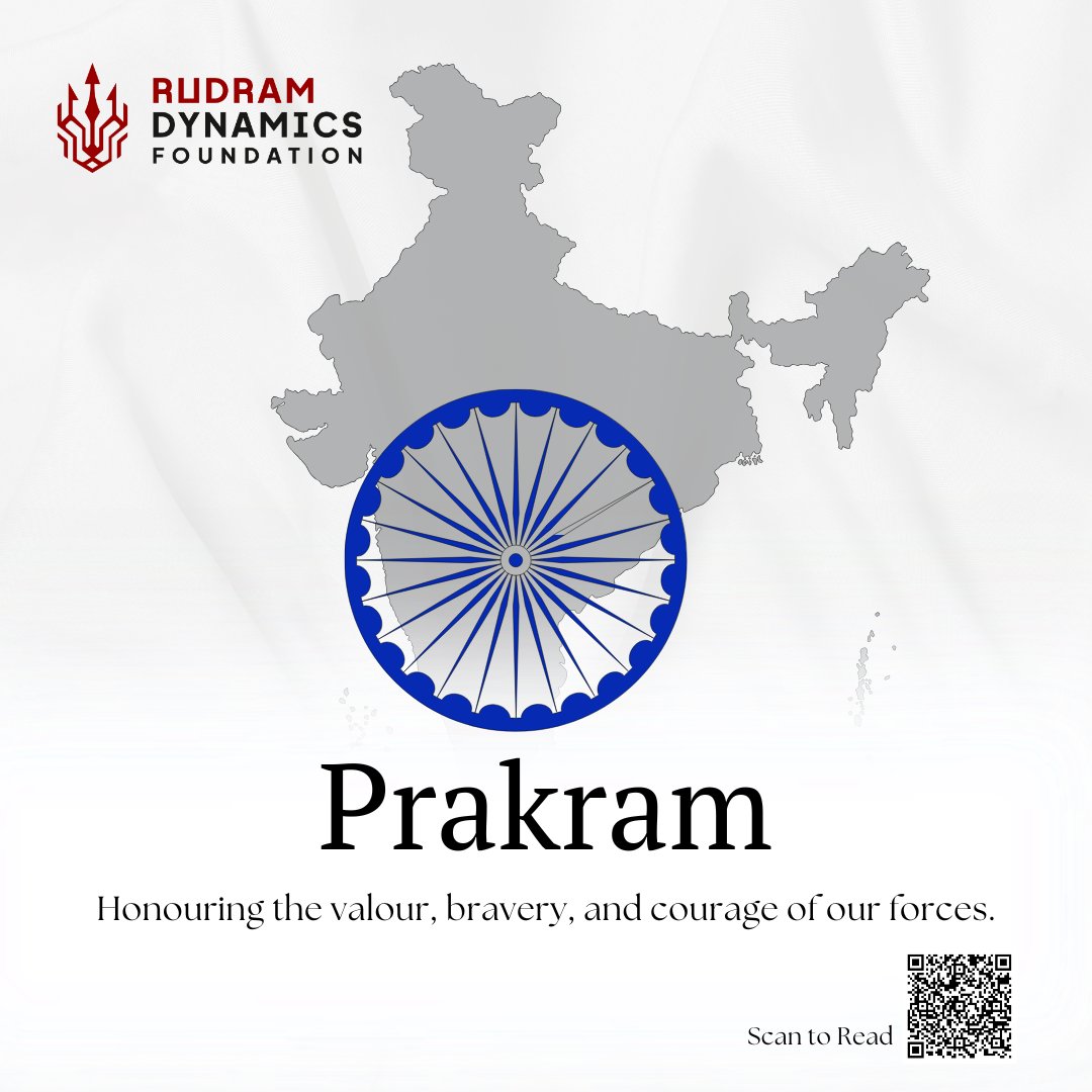 Rudram Dynamics Foundation (@rudramdynamics) on Twitter photo The Latest Edition of 'Prakram' is out now.
Do not miss the industry insights form <a href="/konarkrai/">Konark RAI</a> to make India #AatmaRakshith #Bharat. He delves into #defence #Startups prospects.
Scan to get your copy or subscribe using this link: forms.gle/DMNyYUidaVHNEm…
<a href="/Arun_Golaya/">Arun Golaya</a> <a href="/kartha_tara/">Tara</a> The Latest Edition of 'Prakram' is out now.
Do not miss the industry insights form <a href="/konarkrai/">Konark RAI</a> to make India #AatmaRakshith #Bharat. He delves into #defence #Startups prospects.
Scan to get your copy or subscribe using this link: forms.gle/DMNyYUidaVHNEm…
<a href="/Arun_Golaya/">Arun Golaya</a> <a href="/kartha_tara/">Tara</a>