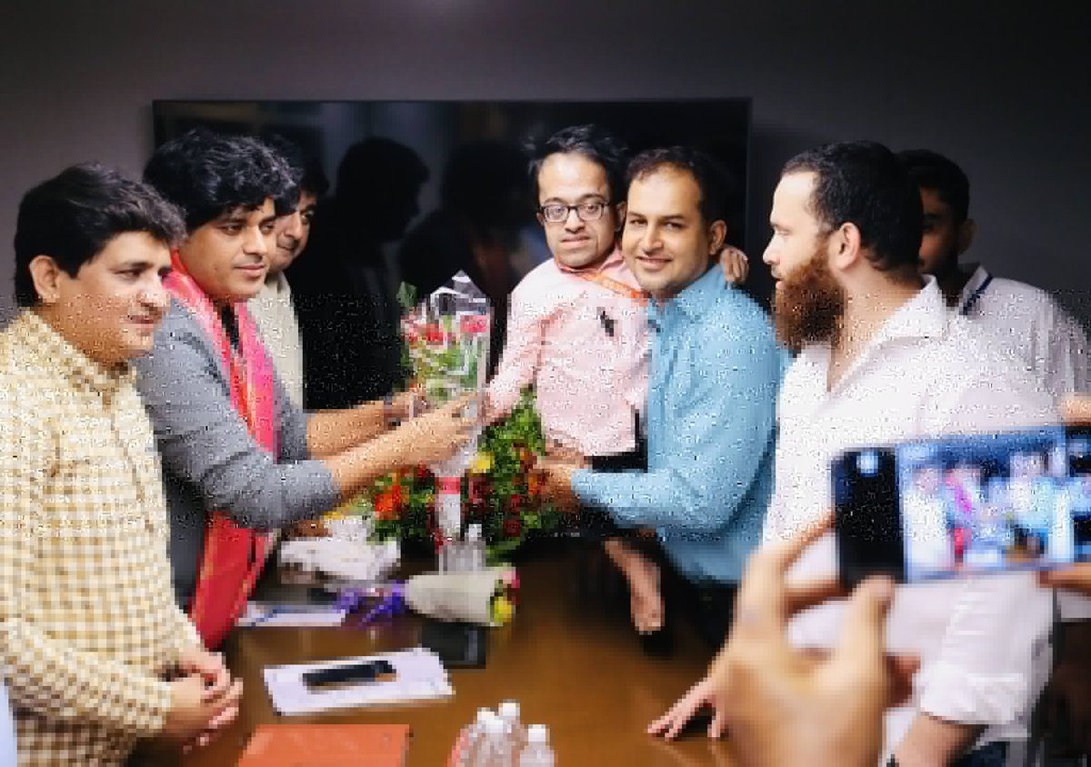 Jeenal N Gala (@jeenalngala) on Twitter photo Rajya Sabha MP <a href="/ShayarImran/">Imran Pratapgarhi</a> ji met representatives of various civil society groups from the Vidarbha region in Nagpur, who made several representations. He assured them that appropriate action will be initiated to solve their problems.
Sincere leaders are always reassuring. Rajya Sabha MP <a href="/ShayarImran/">Imran Pratapgarhi</a> ji met representatives of various civil society groups from the Vidarbha region in Nagpur, who made several representations. He assured them that appropriate action will be initiated to solve their problems.
Sincere leaders are always reassuring.