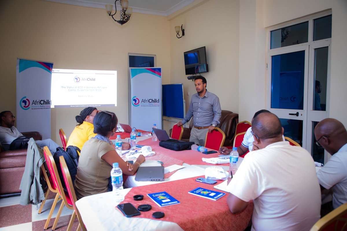 We're excited to share that a team from @AfriChildHub, led by Executive Director Timothy Opobo, spent a week in Ethiopia for a review and learning visit under. The Project focuses on Co-Designing Early Childhood Development (ECD) Interventions in Humanitarian Settings — a