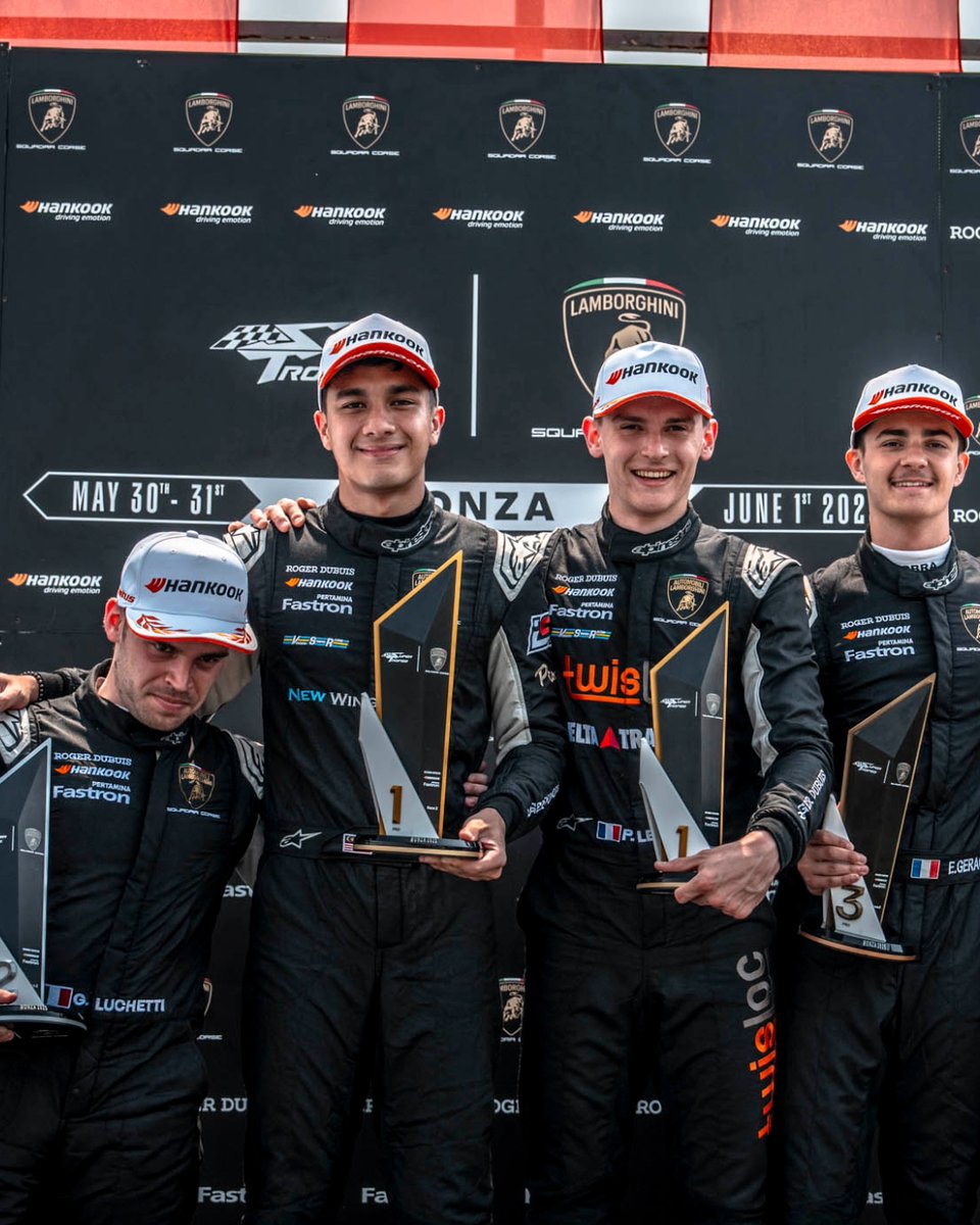 🏁 Lamborghini Super Trofeo Europe - Monza, Italy! 🇮🇹

At Monza’s legendary high-speed circuit, Ventus Race delivered outstanding grip and stability, allowing drivers to push the limits through the fast straights and tight chicanes. 🚀

With this performance behind them, Paul