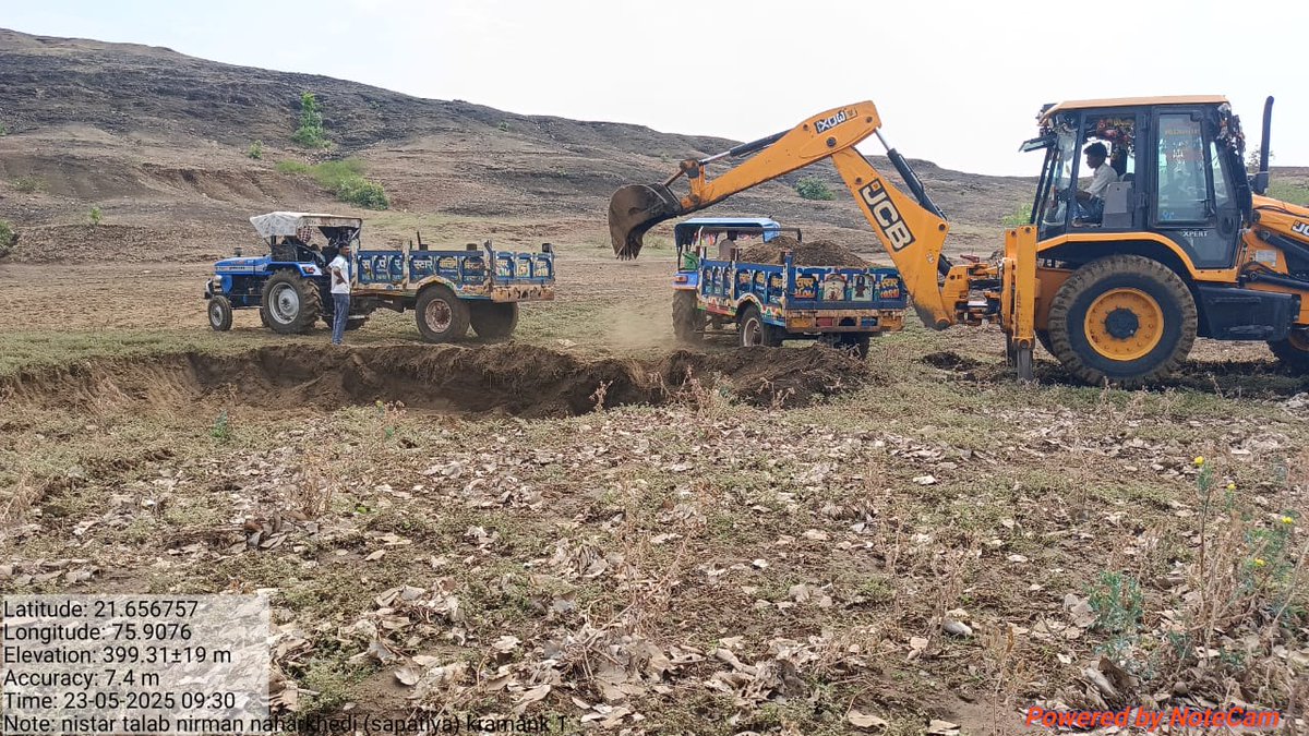 Strengthening Water Resource Management in Madhya Pradesh

Under its #SarovarSamriddhi initiative, NITI Aayog has commenced the rejuvenation work at Nistar Talab Nirman Naharkhedi (Sapatiya Krmank 1), Spatiya Gram Panchayat, Ziranya Aspirational Block, Khargone District, Madhya