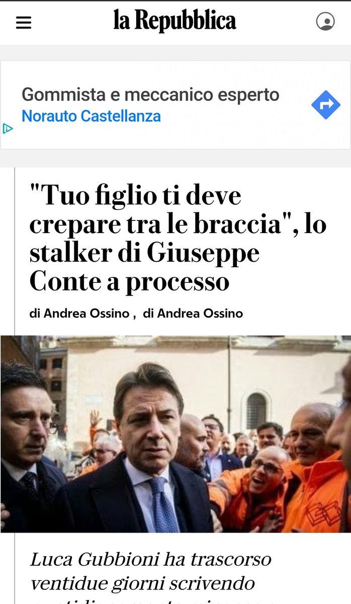 Avete sentito piangere #Conte quando anche lui ha ricevuto minacce contro suo figlio? Ne avete sentito parlare su tutti i giornali? O in tutti i TG? Per giorni e giorni ?