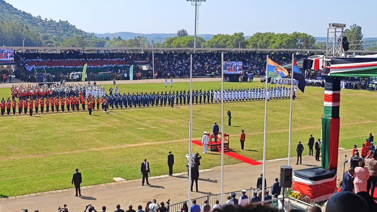 Honored to join the #Madaraka Day national celebrations in Homa Bay. On behalf of the Chinese Embassy, I extend heartfelt congratulations to all Kenyans on this big day marking self-governance and national progress. We applaud #Kenya's independence journey and great achievements