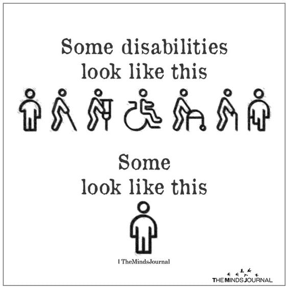 Dear folks,

As you navigate an airport this summer please remember that not all disabilities are visible.

Even spinal &amp; hips issues can appear invisible. 

But autism, ADHD, Tourette’s &amp; anxiety are very invisible.

So please think before “commenting” about apparent fakers.

Ta