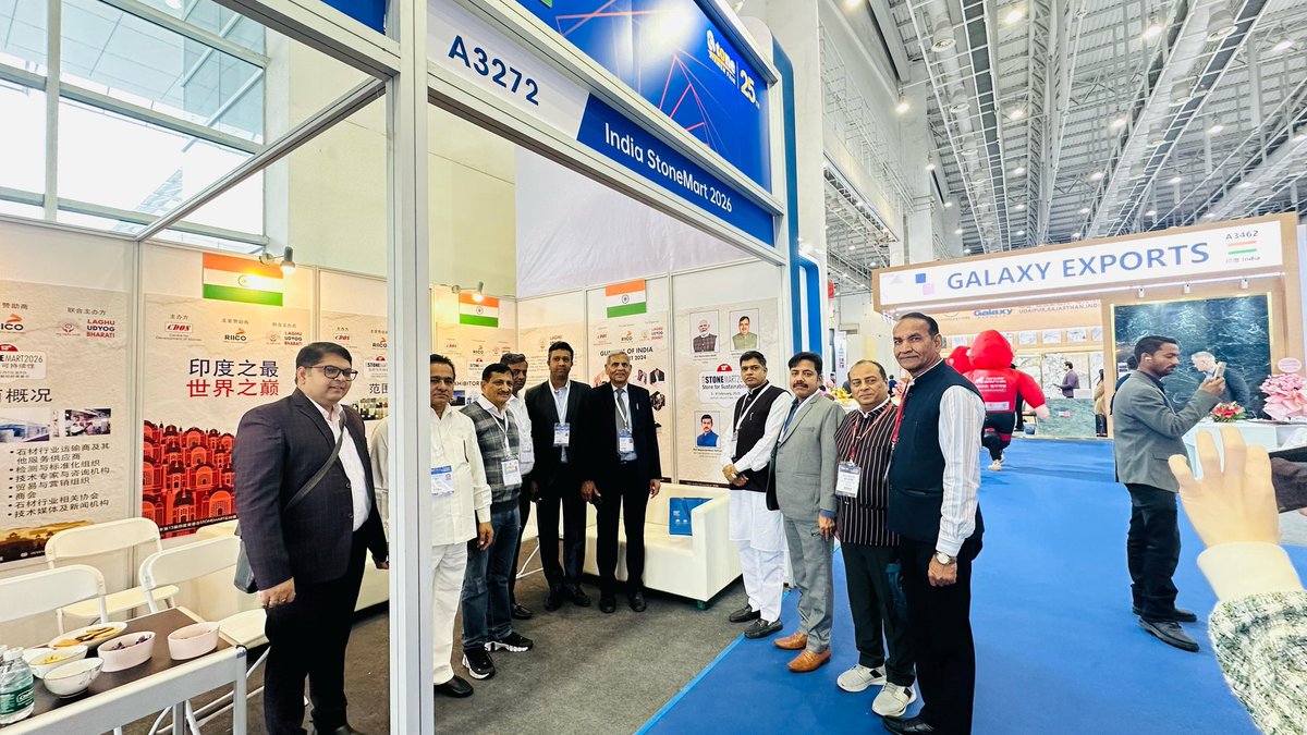 stonemart_india's tweet image. Stonemart India impressed at #XiamenStoneFair2024, showcasing exotic Indian granites & eco-friendly stone solutions! 🌍
Now expanding across Asia & Europe.
#StonemartIndia #GraniteExport #IndianGranite #SustainableDesign #StoneTech