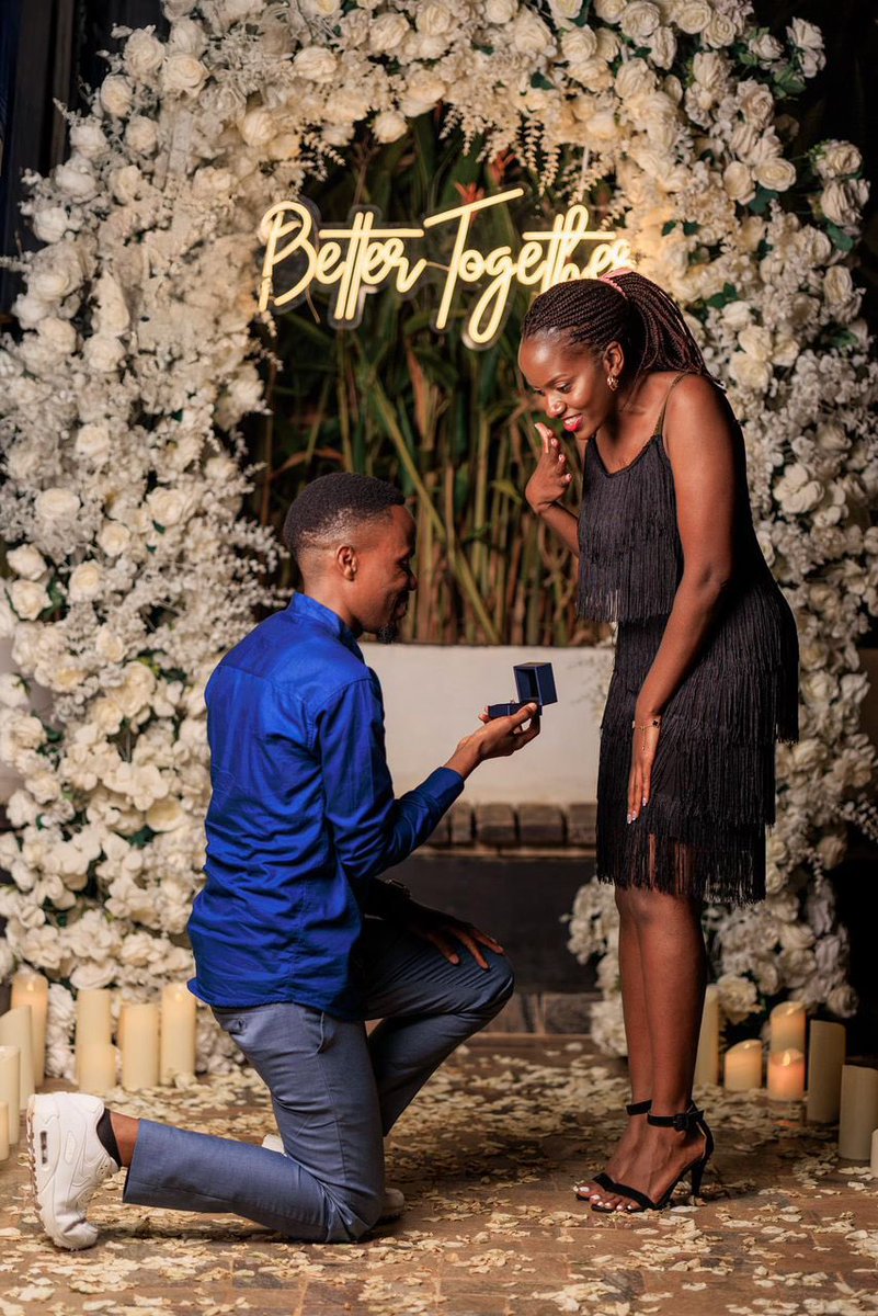 The week started off excellently!🥳
Our friends did a thing!🥳
Congratulations <a href="/sjgraced/">Samuel Amutuhaire</a> and <a href="/Florencetendo1/">Flo 🌸</a> 🥳!

#BetterTogether