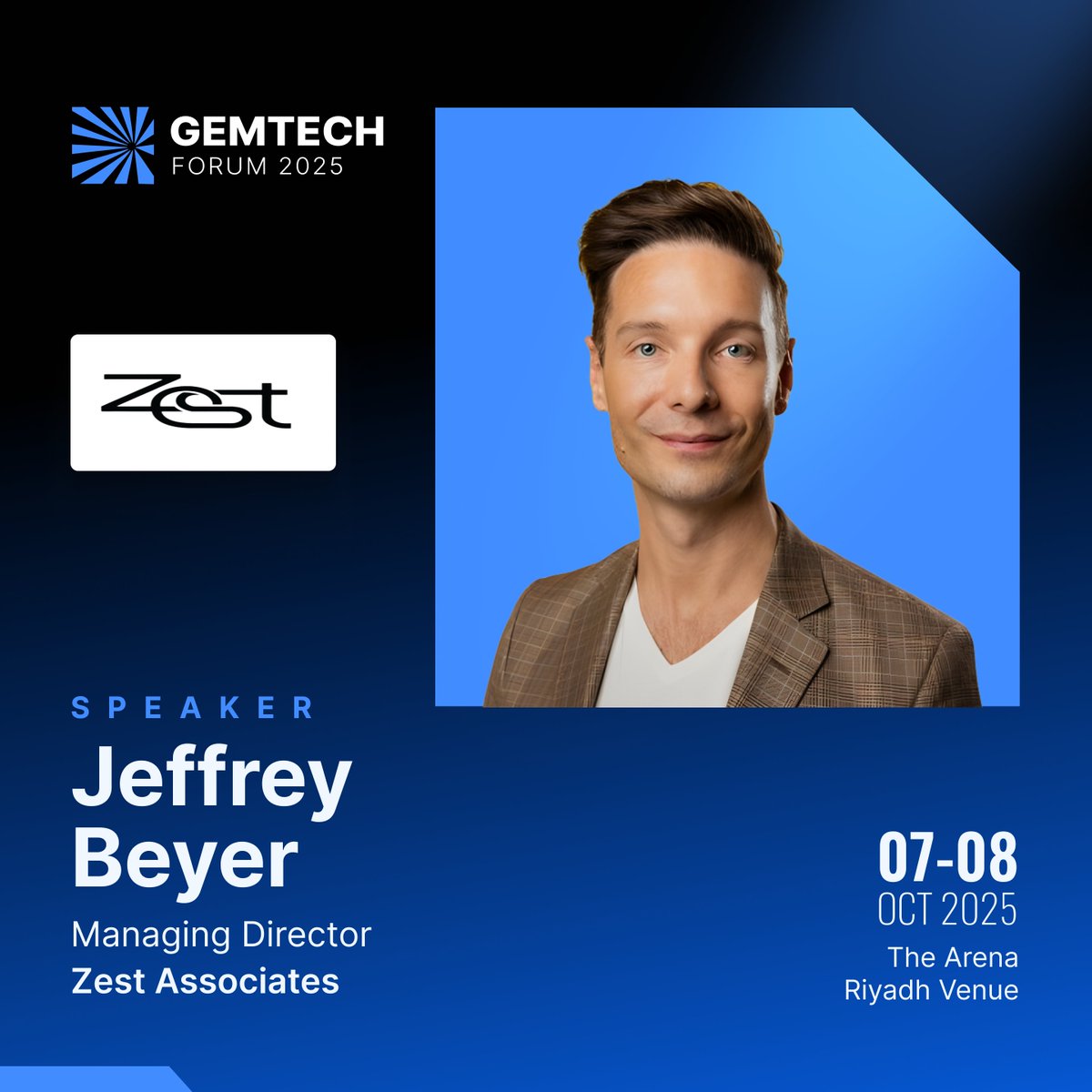 We are pleased to announce that Jeffrey Beyer, Managing Director of Zest Associates, will join us as a featured speaker at the 2nd annual Global EV &amp; Mobility Technology Forum.

Register now: tinyurl.com/y8fa4vkk

#GEMTECH2025 #MobilityConference #MobilityExpo #LogisticsExpo