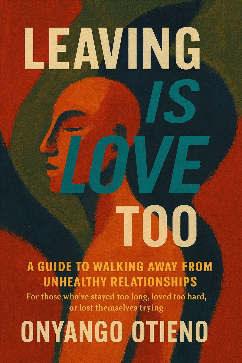 My (e)book is finally out! 📖

I wrote ‘Leaving Is Love Too’ for:
💔 the one stuck in an unhealthy relationship, unsure if they should leave.
🧑🏾‍🦱 my younger self, who struggled with intimacy &amp; healing.
👵🏽 even my parents, who tried to save a sinking ship.

📖 Purchase link in bio.