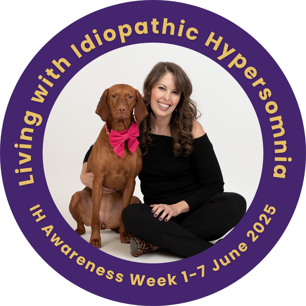 Hi! I’m Juliana from Wisconsin, USA. I am #MoreThanIH. I’m a doggy mama, a creative soul, &amp; someone who keeps showing up, even on the hardest days. IH may slow me down, but it doesn’t define me. 

What is IDIOPATHIC HYPERSOMNIA &gt; bit.ly/IHFacts

#IdiopathicHypersomnia