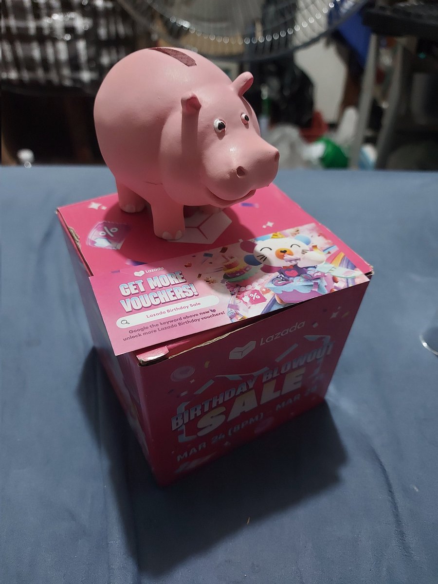 Jehn jehn (@jenramos4) on Twitter photo Super cute naman ni hippo bank 🦛
Thankbyou so much <a href="/LazadaPH/">Lazada Philippines</a> sa pabirthday mo 🫰🫰🫰🎂🎂🎂 Super cute naman ni hippo bank 🦛
Thankbyou so much <a href="/LazadaPH/">Lazada Philippines</a> sa pabirthday mo 🫰🫰🫰🎂🎂🎂
