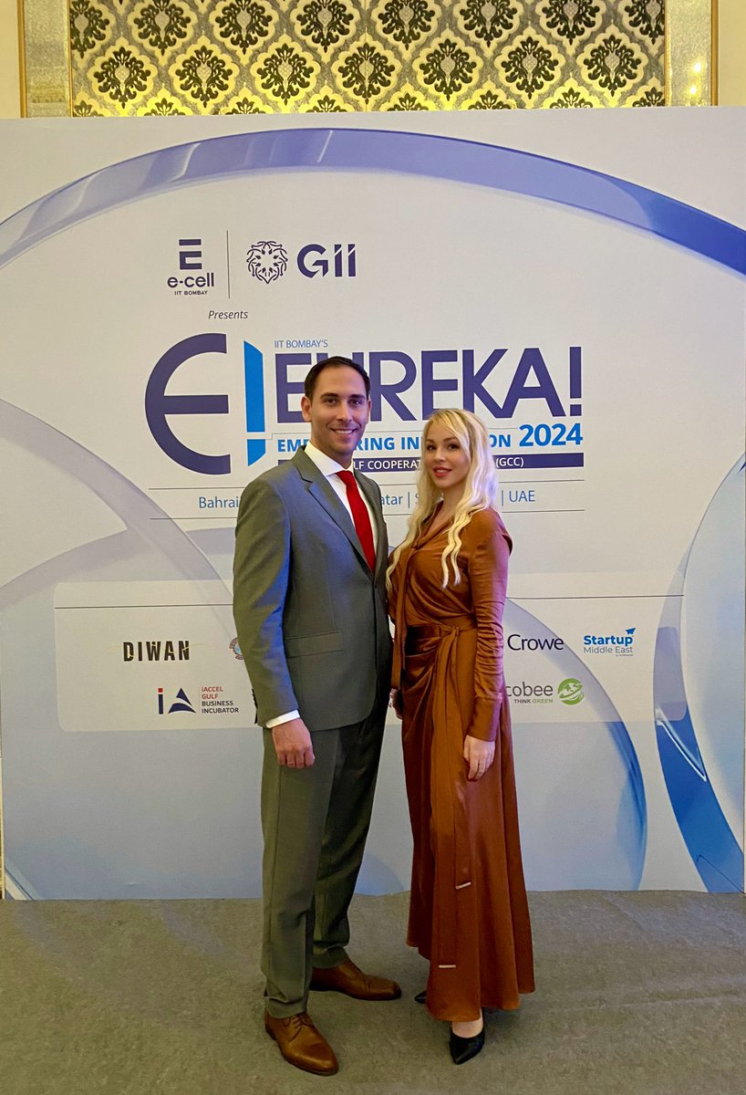 Big ideas. Real connections.

On Thursday, Dennis Olympios and I were honored to attend Eureka! GCC 2025 as VIP guests—under the patronage of H.E. Sheikh Nahyan bin Mabarak Al Nahyan, a true supporter of entrepreneurship and innovation in the region.

And let me tell you—this