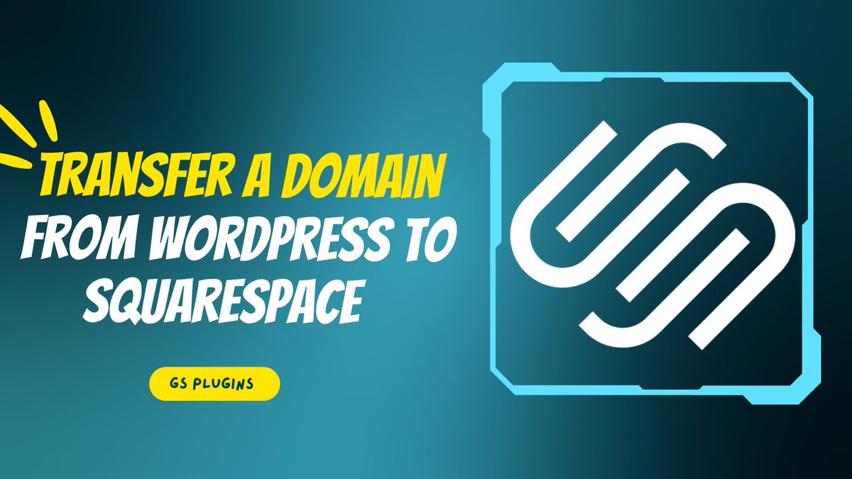 gsplugins's tweet image. Switching to Squarespace and need to move your domain?

Here’s how to transfer a domain from WordPress to Squarespace—step-by-step, with no stress.

👉 Start here: gsplugins.com/how-to-transfe…

#WordPress #Squarespace #DomainTransfer #WPBeginner #WebsiteMigration