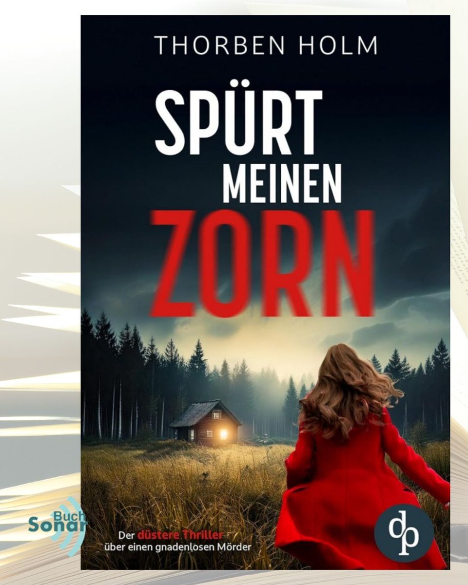 Ein gnadenloser Mörder. Kein Unrecht bleibt ihm verborgen, sein Urteil ist der Tod. – Der erste Fall für Emelie Gutenberg: „Spürt meinen Zorn“ von Thorben Holm - buff.ly/LYQMe94 - Thriller im Buch-Sonar