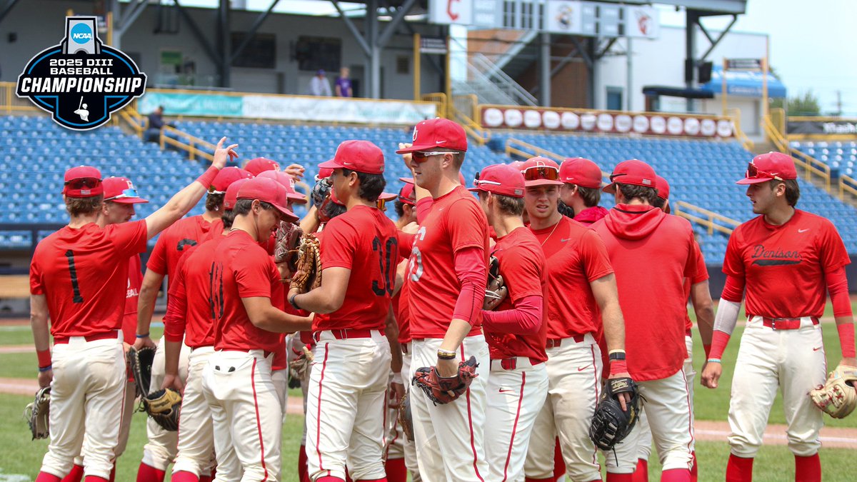 NCAC (@ncac) on Twitter photo No. 2 <a href="/DenisonSports/">denisonsports</a> concludes its historic 2025 season in Eastlake at the <a href="/NCAADIII/">NCAA Division III</a> Baseball Championship.
#NCACPride | #d3baseball
📝 Haiden Diemer-McKinney, Wabash '26
📰 tinyurl.com/a7jeehn8 No. 2 <a href="/DenisonSports/">denisonsports</a> concludes its historic 2025 season in Eastlake at the <a href="/NCAADIII/">NCAA Division III</a> Baseball Championship.
#NCACPride | #d3baseball
📝 Haiden Diemer-McKinney, Wabash '26
📰 tinyurl.com/a7jeehn8