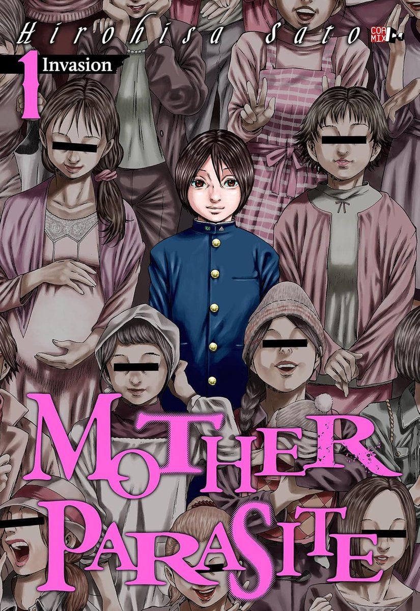 Ryota loves his timid mom. Kaoru hates his overbearing one. After a rescue from bullies, their twisted bond begins... A dark thriller about the obsession with the “perfect” mother... 

MOTHER PARASITE Vol.1–8 out now in English! 

amazon.com/Mother-Parasit…