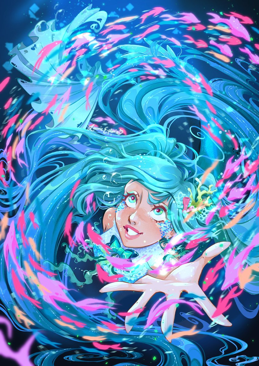 I missed mermay but happy pride everyone, have a mermiku 🫶🩵
#mermay #HatsuneMiku