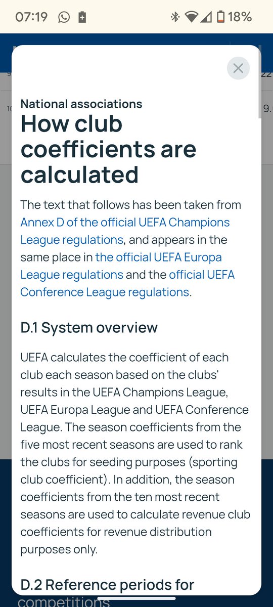 whonosewhy's tweet photo. @LFCTransferRoom Presumably this is the UEFA rankings based only in performance in UEFA competition only over the last 5 years ... https://t.co/NW4kVGToWh